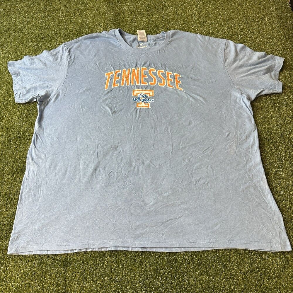 Tennessee Lady Volunteers Fanatics Men’s 2XL Light Blue T-Shirt NWOT